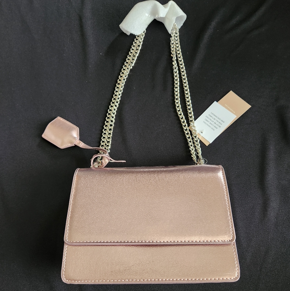 Metallic Pink Purse
